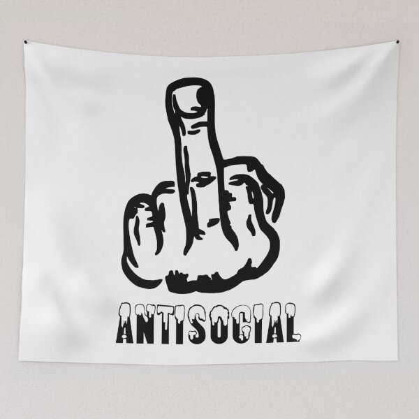 Item preview, Fck antisocial designed and sold by J12-M08.