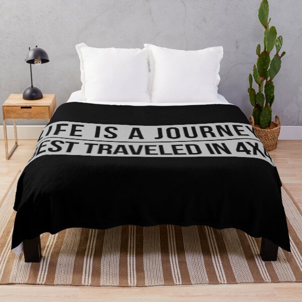Item preview, Life is a Journey Best Traveled in 4X4 designed and sold by AndrewY.