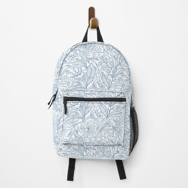 Item preview, Blue Floral designed and sold by StickersbySage.