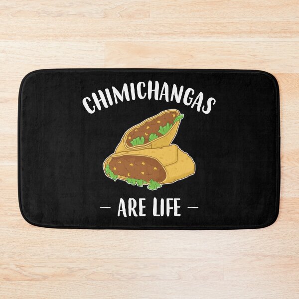 Item preview, Funny Tex Mex Food Chimichangas Are Life print designed and sold by jakehughes2015.