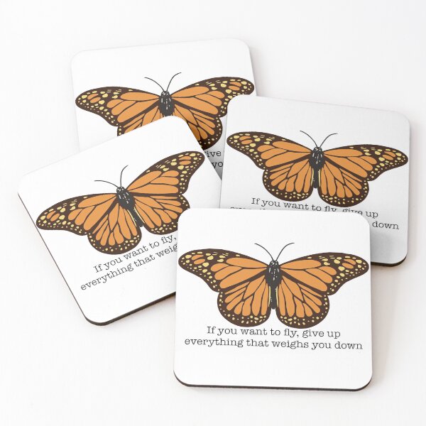 Item preview, “If You Want to Fly” Butterfly designed and sold by Hailey Bianco.