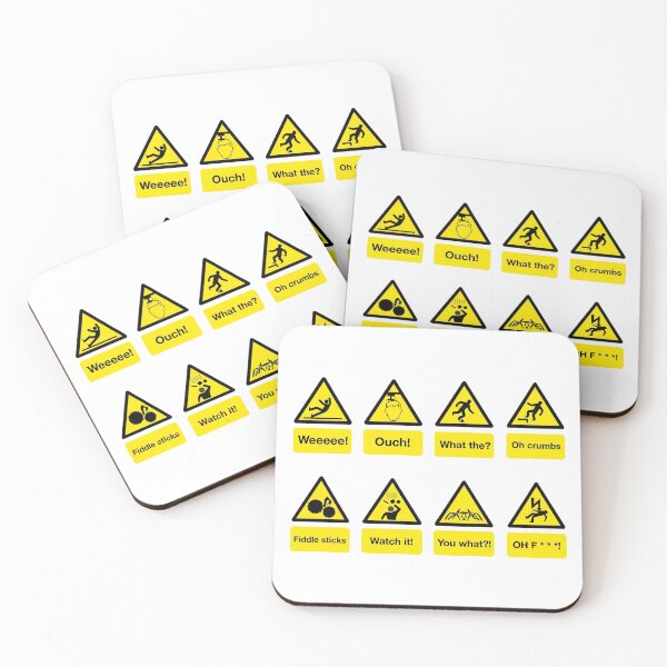 Item preview, Alternative warning sign meanings designed and sold by DesignByMH.