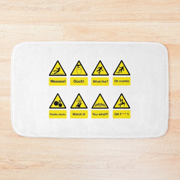 Item preview, Alternative warning sign meanings designed and sold by DesignByMH.