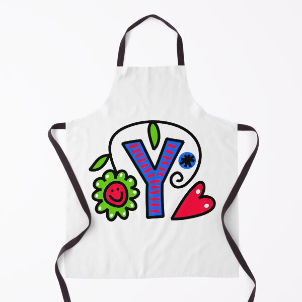 Item preview, Letter Y abc monogram hand drawn colorful alphabet designed and sold by funwithletters.