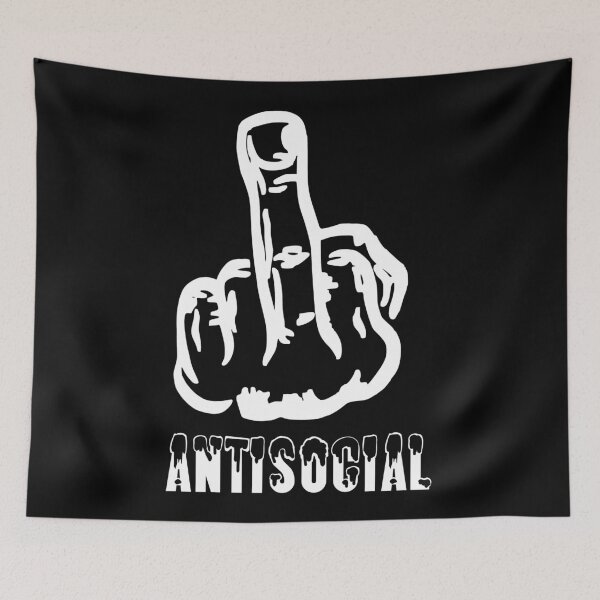 Item preview, Fck antisocial designed and sold by J12-M08.