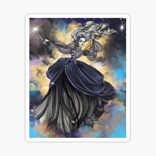 Queen of the Night Sticker