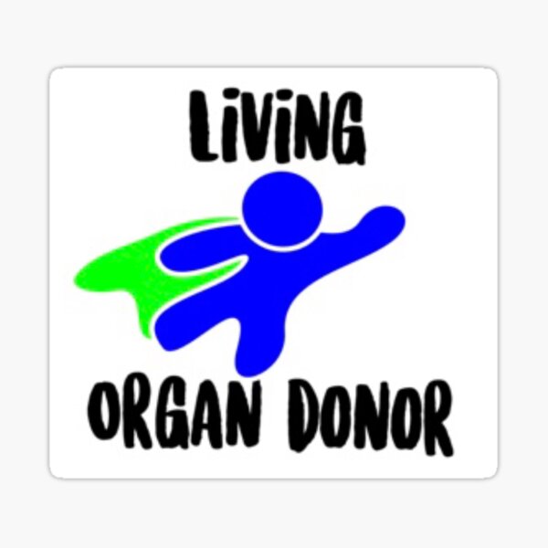 ORGAN DONOR Sticker