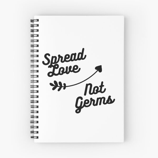 Item preview, Spread Love! Not Germs!  designed and sold by LilWildflowers.