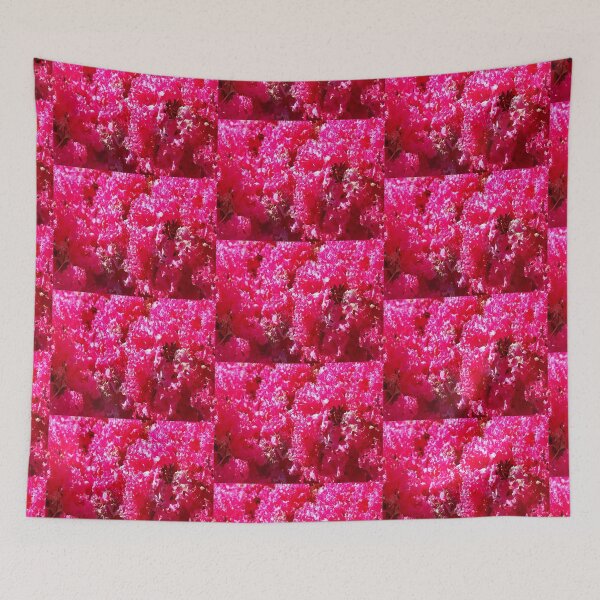 Item preview, Bright Pink Wild Flowers designed and sold by craftsbydaphy.