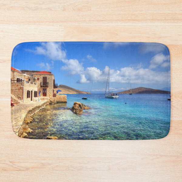 Item preview, Yacht leaving Halki designed and sold by tomg.