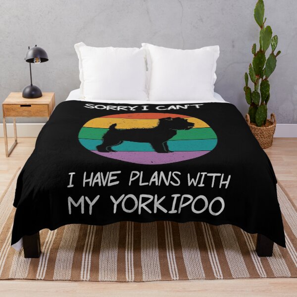 Item preview, Funny Dog Owner Plans With My Yorkipoo print designed and sold by jakehughes2015.
