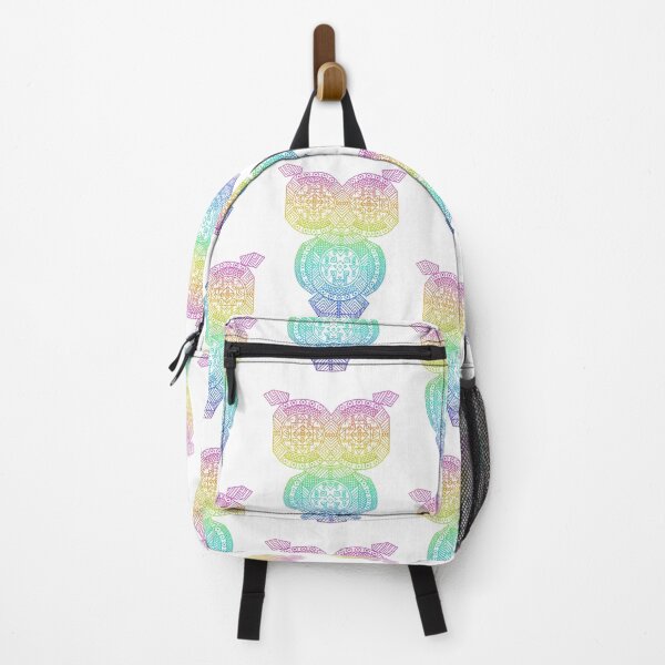 Item preview, Rainbow Geometric Owl designed and sold by Livia Bonola.