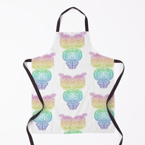 Item preview, Rainbow Geometric Owl designed and sold by Livia Bonola.