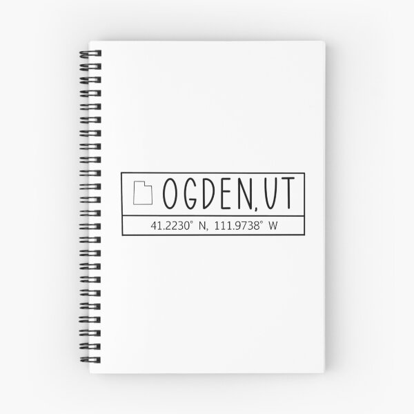 Item preview, Ogden Utah Coordinates designed and sold by Emily Designs.