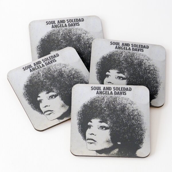Item preview, Angela Davis, Soul And Soledad, Black Power, Afro, Funk, Jazz, Black Panthers, Angela, Right ON, Radical, Revolution, Power to the People designed and sold by Vintaged.