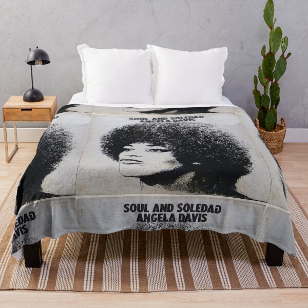 Item preview, Angela Davis, Soul And Soledad, Black Power, Afro, Funk, Jazz, Black Panthers, Angela, Right ON, Radical, Revolution, Power to the People designed and sold by Vintaged.