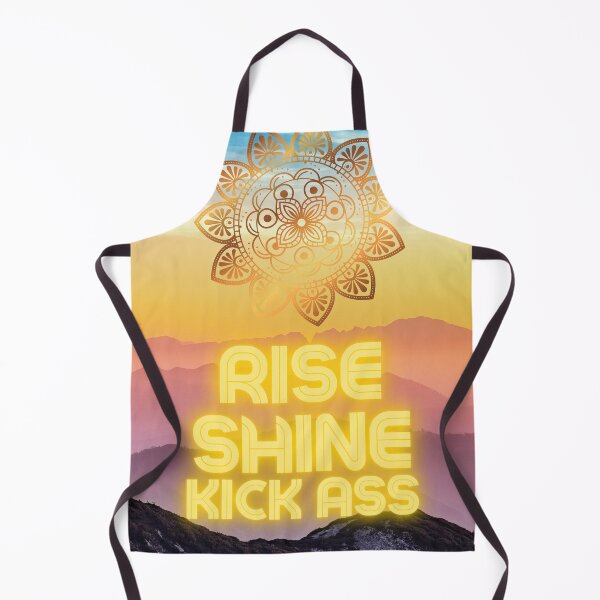 Item preview, Rise Shine Kick Ass designed and sold by Iambellanova.