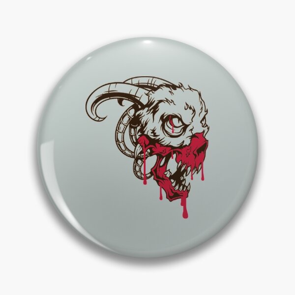 Item preview, Demon Sheep Head - Awesome Goth Lover Gift designed and sold by Teenation9.