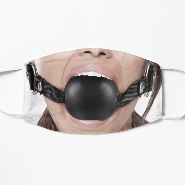 Fetish Gag Ball Flat Mask