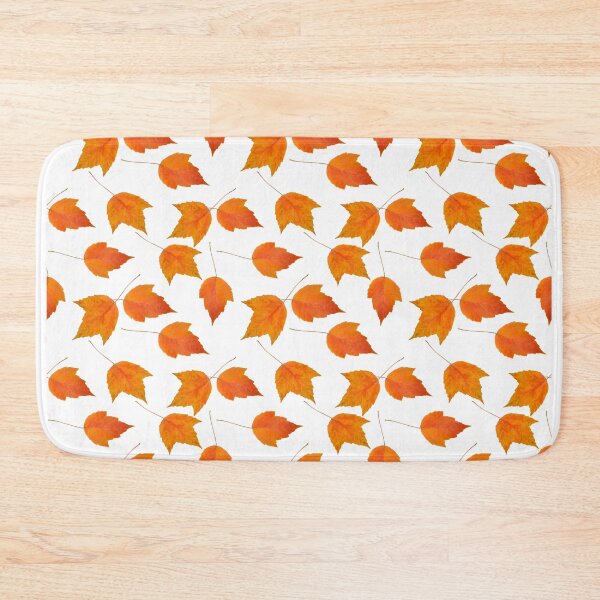 Item preview, Seamless fall background with colorful leaves. Endless texture for your design. designed and sold by svetlanna.