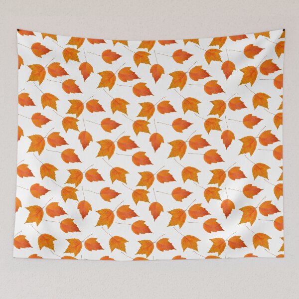 Item preview, Seamless fall background with colorful leaves. Endless texture for your design. designed and sold by svetlanna.