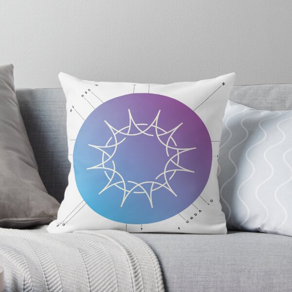 Swedenborg Foundation "Sun Design" Throw Pillow