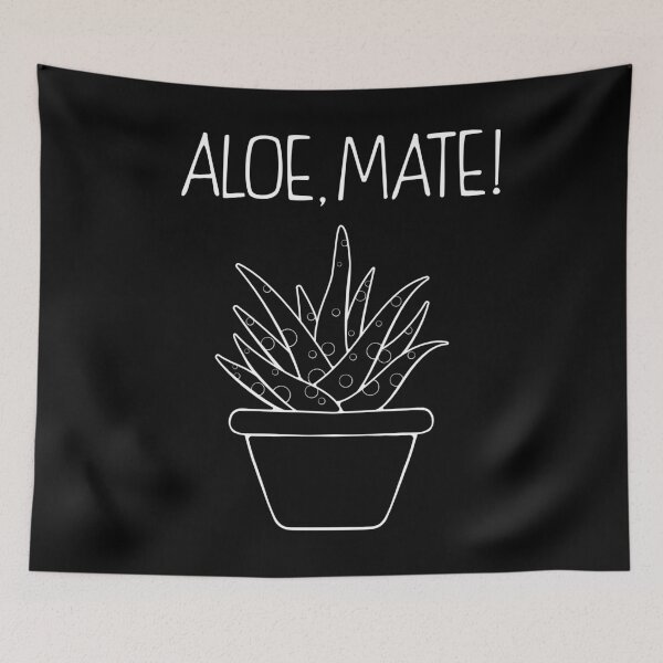 Item preview, Aloe Mate Funny Gardener Succulent Pun graphic designed and sold by jakehughes2015.