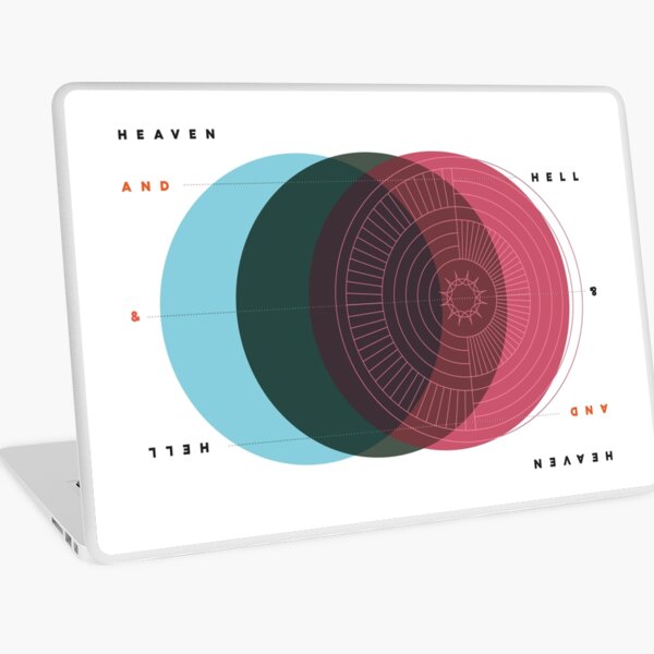 Emanuel Swedenborg's Heaven and Hell Laptop Skin