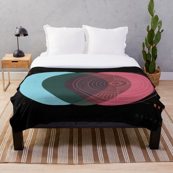 Emanuel Swedenborg's Heaven and Hell Throw Blanket
