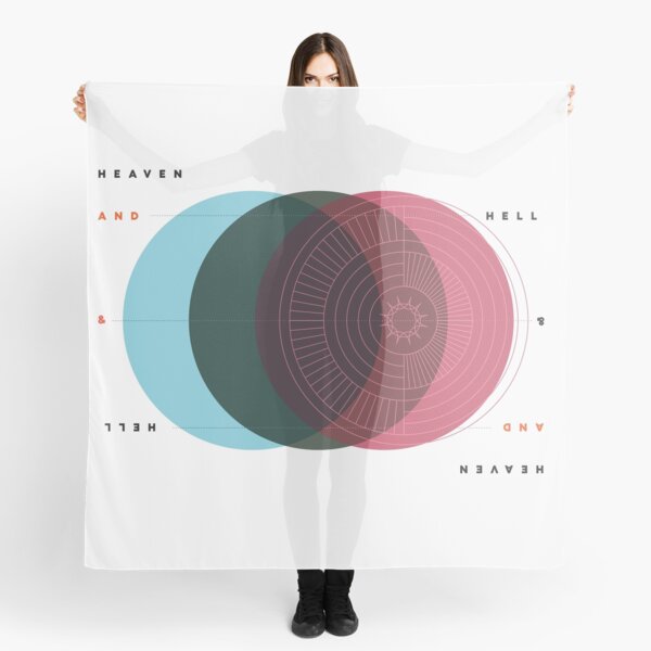 Emanuel Swedenborg's Heaven and Hell Scarf
