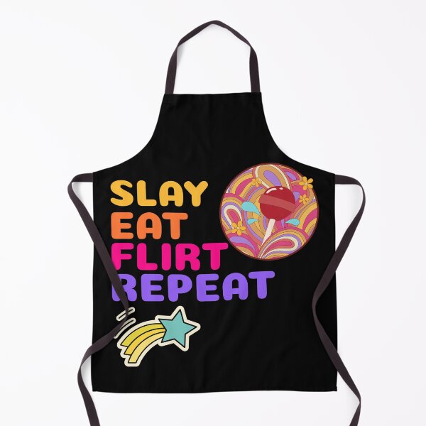 Item preview, Slay Eat Flirt Repeat designed and sold by burgundyLines.