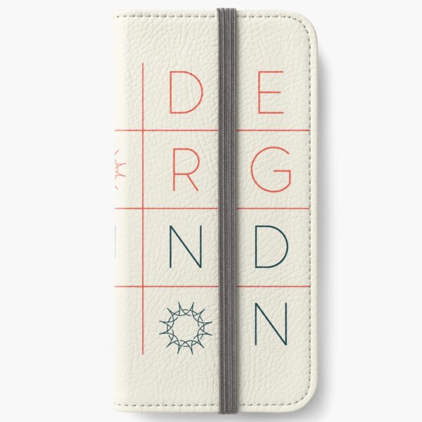 Swedenborg Foundation "Grid Design" 3 iPhone Wallet