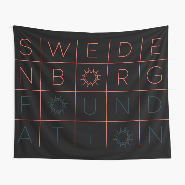Swedenborg Foundation "Grid Design" 3 Tapestry