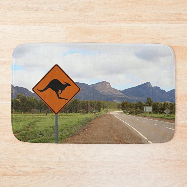 Item preview, Kangaroo sign, Outback South Australia designed and sold by FranWest.
