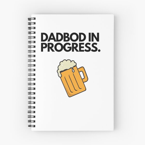 Item preview, Dadbod in Progress designed and sold by moonshinemetees.