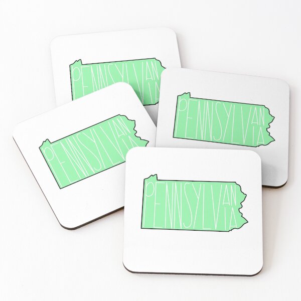 Item preview, Pennsylvania (Green) designed and sold by aliciawilson.
