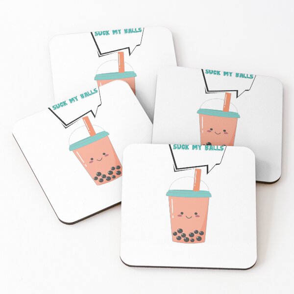 Item preview, Funny Bubble tea: Suck my balls designed and sold by inkwear.