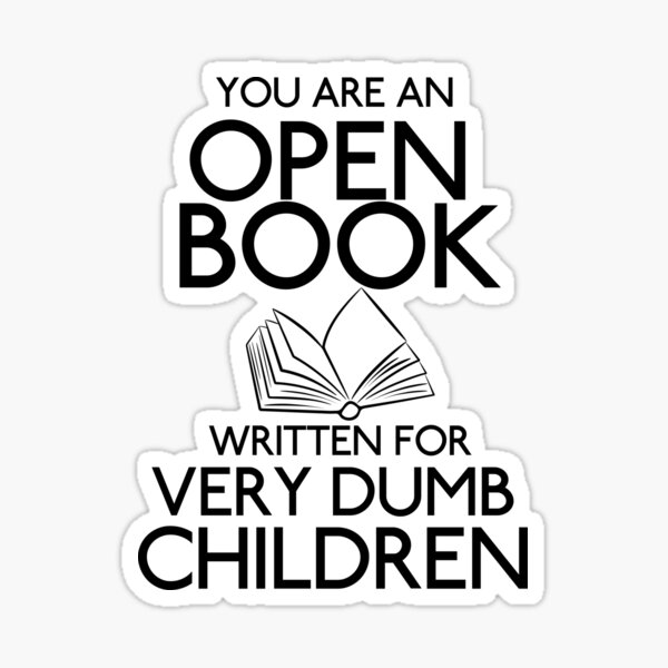 Open Book Clever Sticker - Open book Clever Study hard - Discover & Share  GIFs