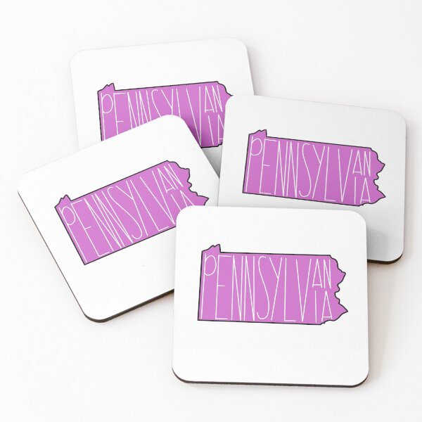 Item preview, Pennsylvania (Pink) designed and sold by aliciawilson.