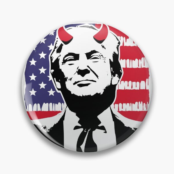 Item preview, Anti-Trump Bleeding Flag Trump Antichrist designed and sold by pixeljamz.