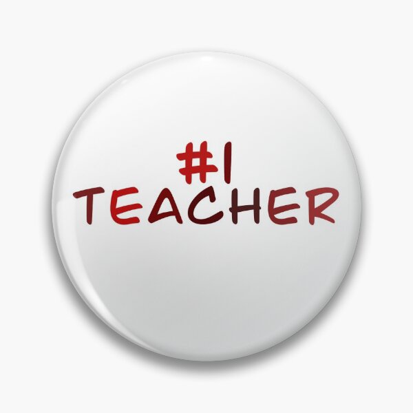 Item preview, Red #1 Teacher designed and sold by SamDesignss.