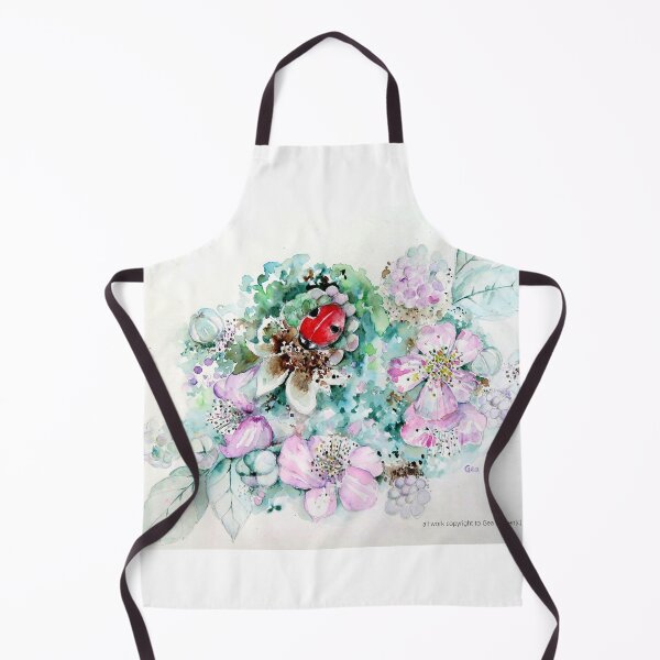Item preview, Ladybird in Blackcurrant blossom designed and sold by Gea Austen.