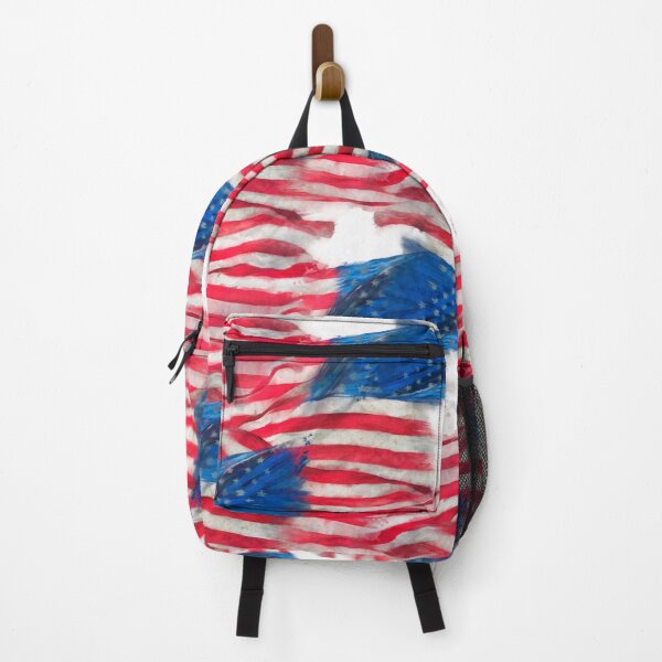 Item preview, seamless watercolor pattern of American flag for background. Endless texture. designed and sold by svetlanna.