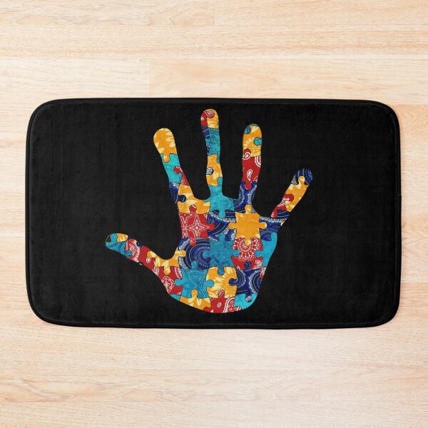 Item preview, Autism Awareness Hand designed and sold by artbyomega.