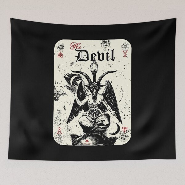 Item preview, The Devil Tarot Card designed and sold by Black Star.