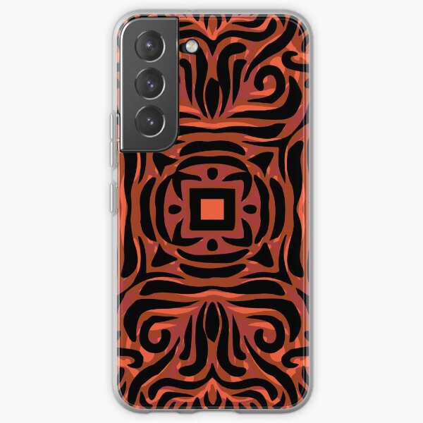 Tiger Swirly Mandala Samsung Galaxy Soft Case