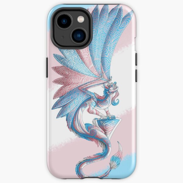 Transgender Pride Dragon iPhone Tough Case