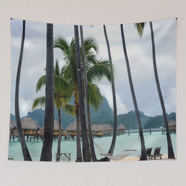 Item preview, Bora Bora Tahiti Hammock Time designed and sold by Sharon Schwalbe.