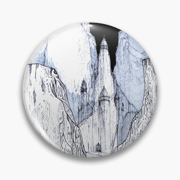 Item preview, Tower in the mountain designed and sold by FantasticMagic.