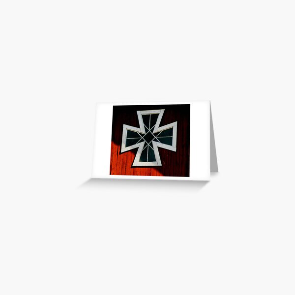 Barn Window by Elisabeth and Barry King™ Greeting Card